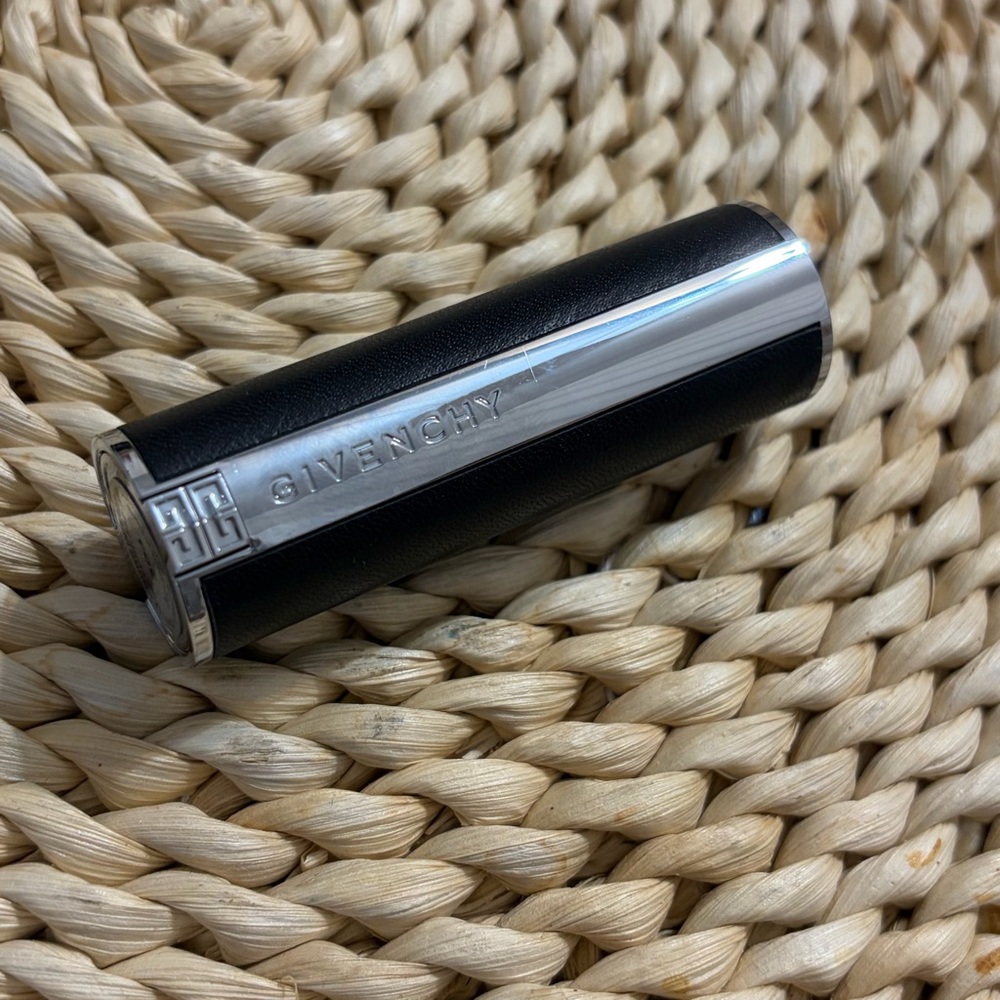 Givenchy Black and Silver Lipstick Holder